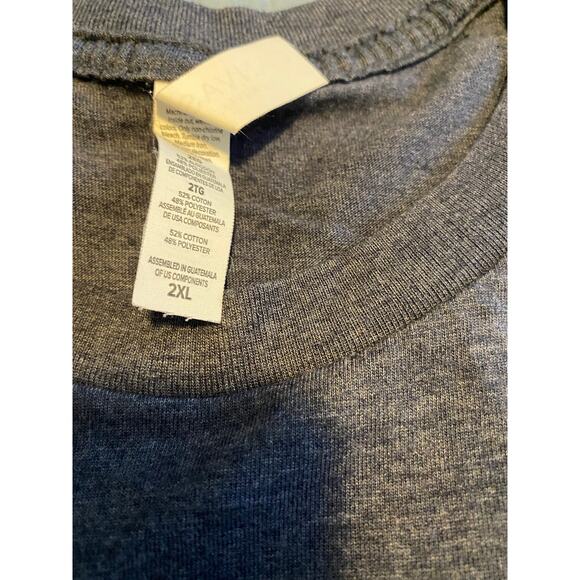 Mens Beer'd t Shirt XXL Navy - Picture 4 of 5